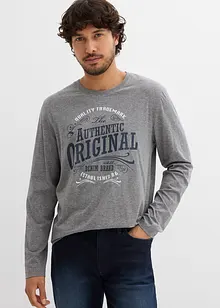 Tričko s dlouhým rukávem, z čisté organické bavlny (2 ks v balení), bonprix