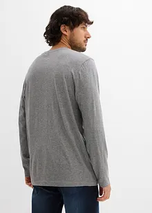 Tričko s dlouhým rukávem, z čisté organické bavlny (2 ks v balení), bonprix