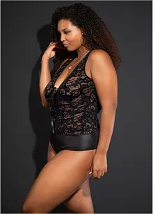 Body ouvert ve vzhledu Wetlook, bonprix