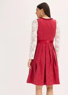 Dirndl se zástěrou s flitry (2dílná souprava), bonprix