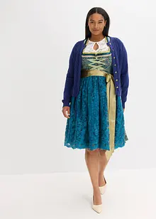 Dirndl se zástěrou s flitry (2dílná souprava), bonprix