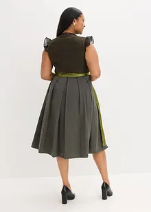 Dirndl a zástěra (2dílná souprava), bonprix