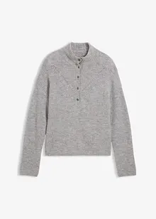 Oversize vlněný svetr s alpakou, bonprix