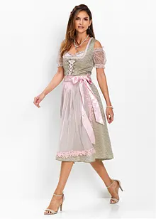Kroj Dirndl s korálky (2dílná souprava), bonprix