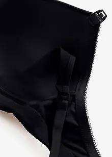 Vyztužená kojicí podprsenka bez kostic s organickou bavlnou, bonprix