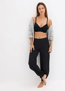 Vyztužená kojicí podprsenka bez kostic s organickou bavlnou, bonprix