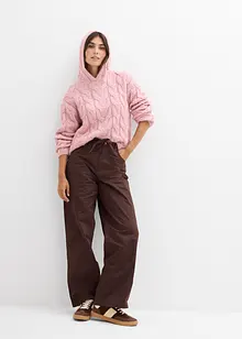 Svetr ze silnější pleteniny, z měkké vlněné směsi, bonprix