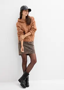 Svetr ze silnější pleteniny, z měkké vlněné směsi, bonprix