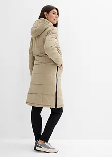 Těhotenský a nosicí kabát 3 v 1 s prošíváním, recyklovaný polyester, bonprix
