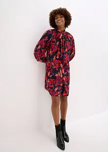 Šaty s vázačkou u límce, bonprix