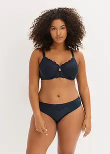 Podprsenka s kosticemi, s lesklým efektem, bonprix