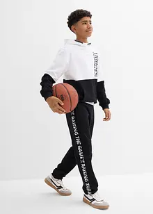 Joggingové kalhoty z čisté organické bavlny, bonprix