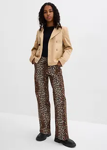 Džíny Wide Leg, Mid Waist, bonprix