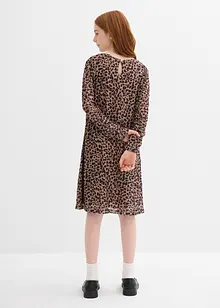 Mini šaty ze síťoviny, bonprix