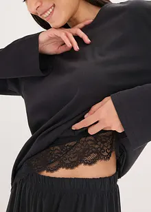 Pyžamo s jemnou krajkou, bonprix