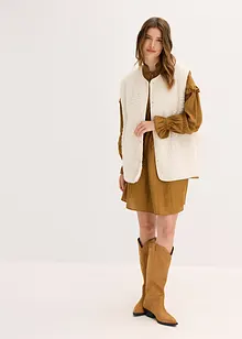 Vesta z medvídkového flísu, bonprix