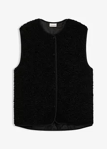 Vesta z medvídkového flísu, bonprix