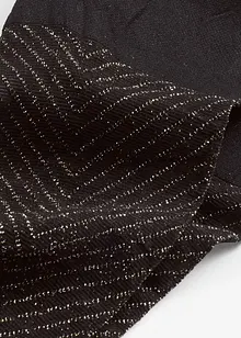 Transparentní punčochové kalhoty s třpytivým vzorem, 20 DEN, bonprix