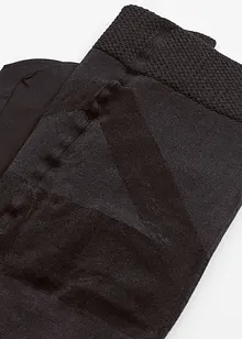 Polotransparentní punčochové kalhoty s pohodlným nápletem a mírnou kompresí, 30 DEN, bonprix