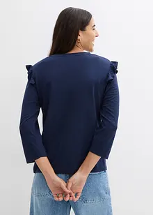 Žerzejové tričko z bavlněné směsi, bonprix