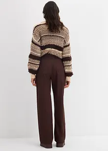 Keprové kalhoty z čisté bavlny, bonprix