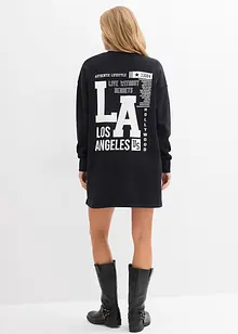 Šaty z teplákoviny z čisté bavlny, bonprix