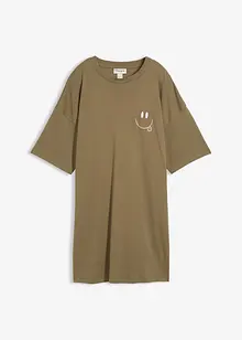 Dlouhé oversize triko z čisté organické bavlny, bonprix