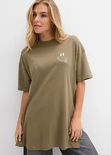 Dlouhé oversize triko z čisté organické bavlny, bonprix