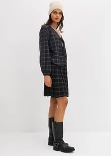 Kalhotová sukně ze splývavé viskózy, bonprix