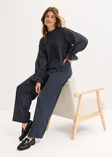 Halenka ze strukturovaného materiálu, bonprix