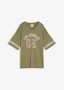 Oversize tričko z čisté organické bavlny, bonprix