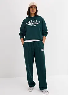 Oversize mikina s kapucí z čisté bavlny, bonprix