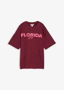 Oversize tričko z čisté organické bavlny, bonprix