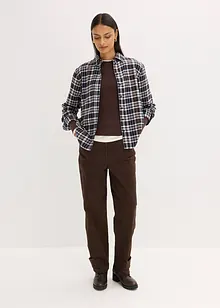 Tričko s dlouhým rukávem, z bavlněné směsi, bonprix