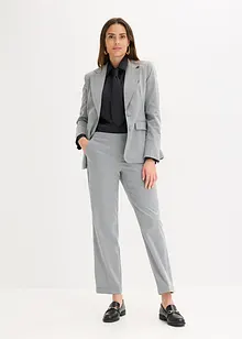 Saténová halenka s odnímatelnou kravatou (2dílná souprava), bonprix