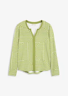 Viskózové tričko s dlouhým rukávem, bonprix