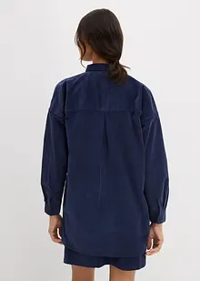 Oversize manšestrová košile, bonprix