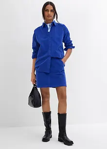 Krátká manšestrová sukně, bonprix