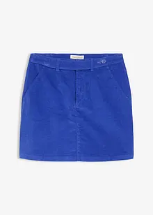 Krátká manšestrová sukně, bonprix