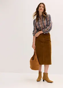 Manšestrová sukně, bonprix