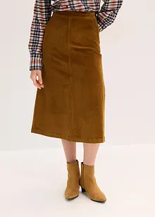 Manšestrová sukně, bonprix