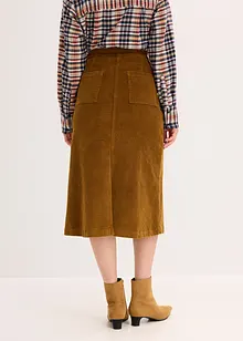 Manšestrová sukně, bonprix