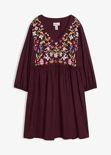 Tunikové šaty ze splývavé viskózy, bonprix