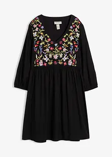 Tunikové šaty ze splývavé viskózy, bonprix