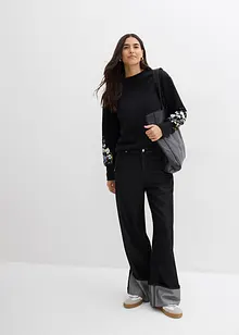 Mikina z bavlněné směsi, bonprix