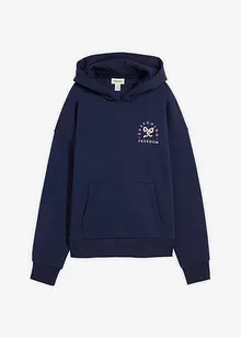 Oversize mikina z bavlněné směsi, bonprix