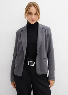 Teplákový blejzr ze splývavé viskózy, bonprix