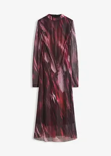 Midi šaty z jemné síťoviny, bonprix