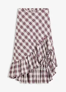 Sukně s prodlouženým zadním lemem, bonprix