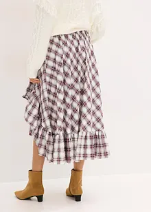 Sukně s prodlouženým zadním lemem, bonprix